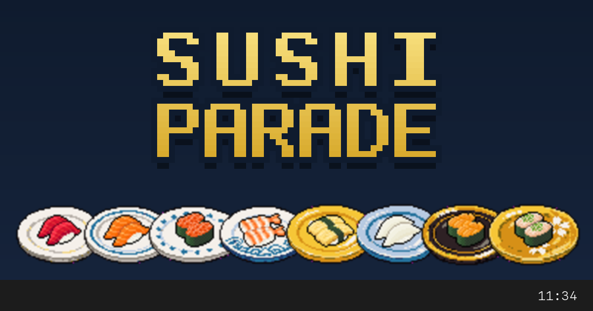 SUSHI PARADE — Desktop Conveyor-Belt Sushi